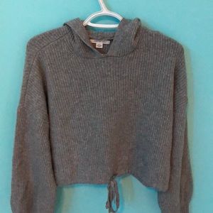 Cropped sweatshirt